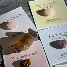 Valentine's Day Affirmation & Gratitude Heart Stone Set