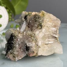 Epidote + Chlorite in Quartz Specimen #13