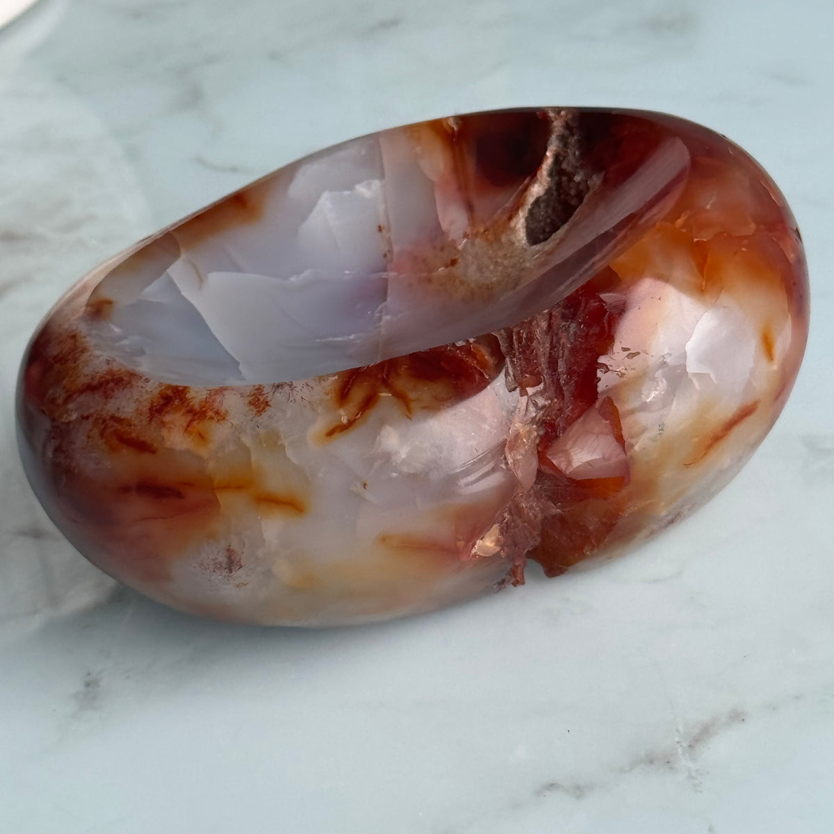 Carnelian Crystal Bowl Specimen – Wholehearted Crystal Creations