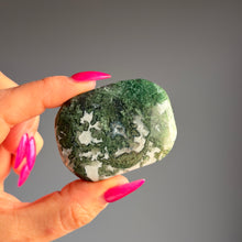 Moss Agate Palm Stone Specimen (MA25) – Wholehearted Crystal Creations