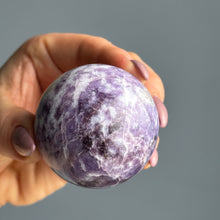 Lepidolite Sphere Specimen