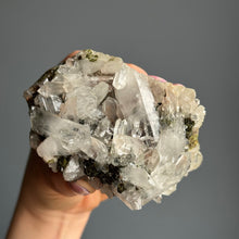 Epidote + Chlorite in Quartz Specimen #1
