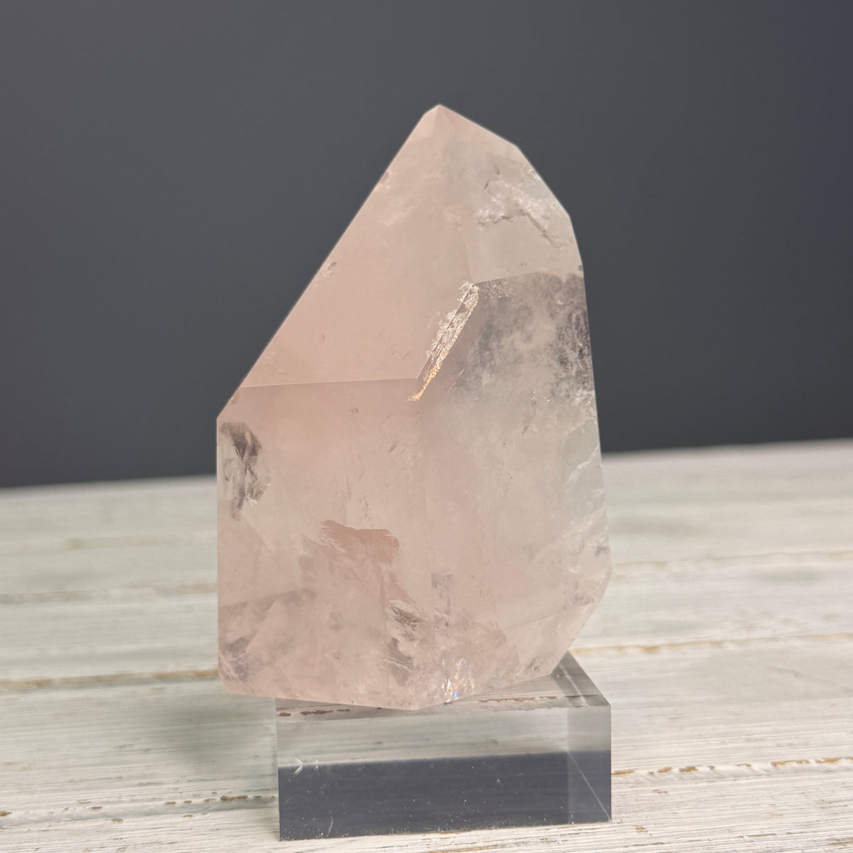Pink Lithium Quartz (Rare) Crystal Tower Specimen PLQ#39 – Wholehearted Crystal Creations