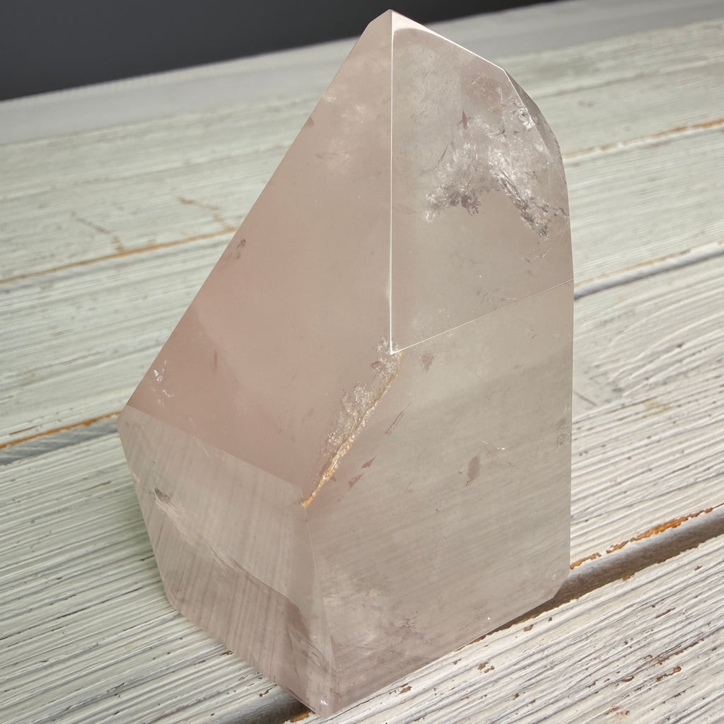 Pink Lithium Quartz (Rare) Crystal Tower Specimen PLQ#39 – Wholehearted Crystal Creations
