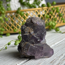Purple Fluorite Cluster Crystal Specimen