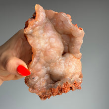 Botryoidal Hematoid Chalcedony Crystal Specimen