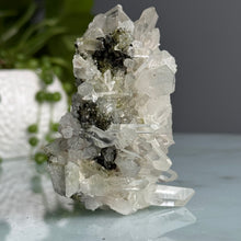 Epidote + Chlorite in Quartz Specimen #3