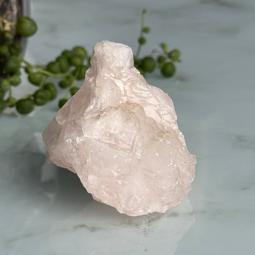 Mangano Calcite Etched UV Reactive Crystal Specimen – Wholehearted Crystal Creations