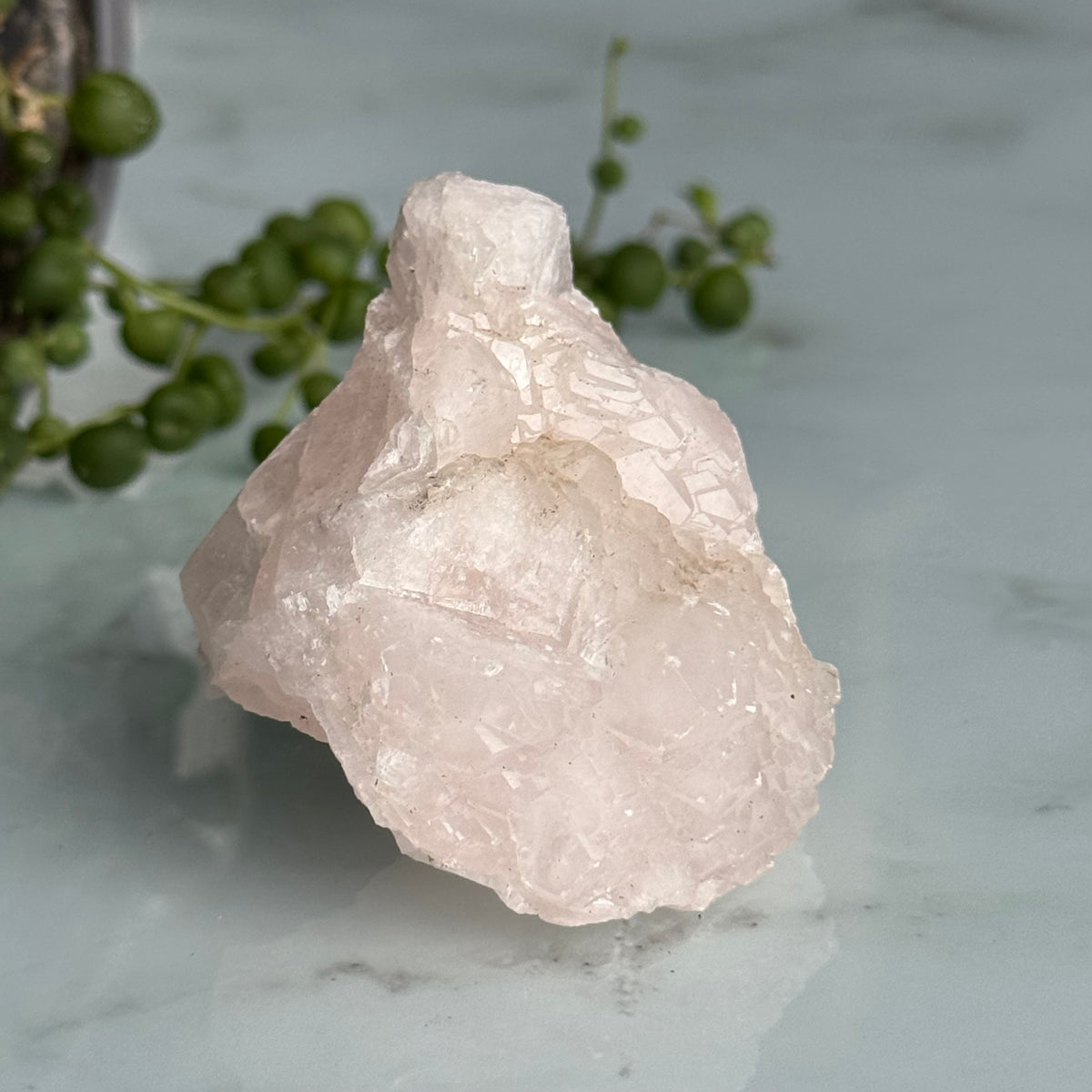 Mangano Calcite Etched UV Reactive Crystal Specimen – Wholehearted Crystal Creations