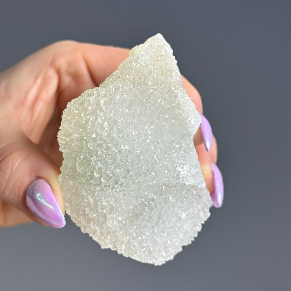 Green Sugar Fluorite Quartz Druzy Crystal Specimen – Wholehearted Crystal Creations