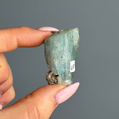 Aquamarine Beryl Crystal Specimen – Wholehearted Crystal Creations