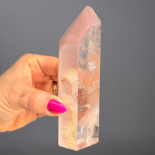 Pink Lithium Quartz (Rare) Crystal Tower Specimen PLQ#34