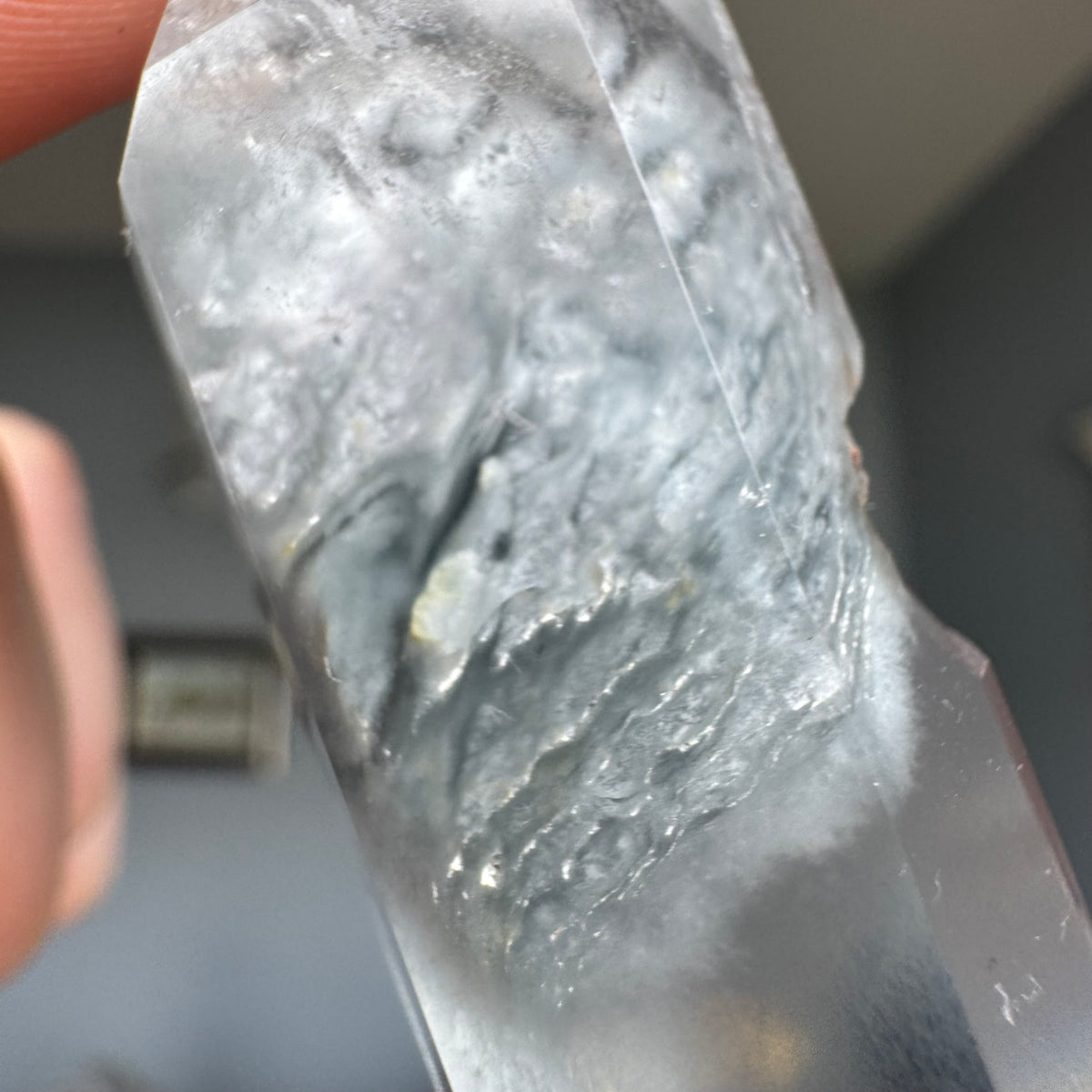 Blue Tara Quartz Double Terminated Specimen – Wholehearted Crystal Creations