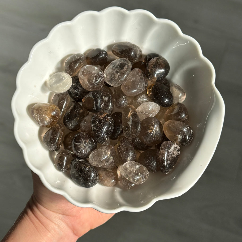 Smoky Quartz Tumbled Pocket Stone Crystal Specimen – Wholehearted Crystal Creations