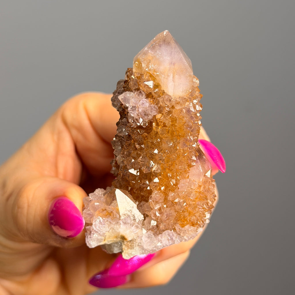 Ametrine Spirit Quartz (Raw) Specimen #A12 – Wholehearted Crystal Creations