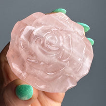 Rose Quartz Carved Rose Specimen