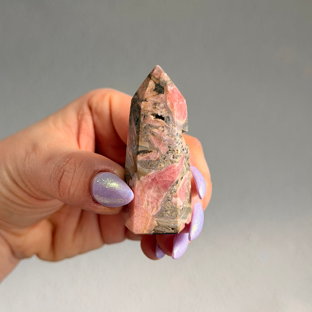 Rhodochrosite Tower Specimen (01)