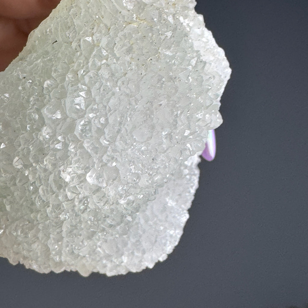 Green Sugar Fluorite Quartz Druzy Crystal Specimen – Wholehearted Crystal Creations