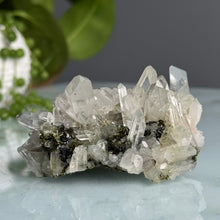 Epidote + Chlorite in Quartz Specimen #3
