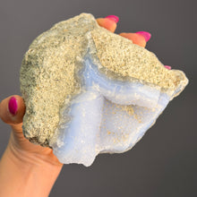 Blue Lace Agate (Raw) Crystal Specimen
