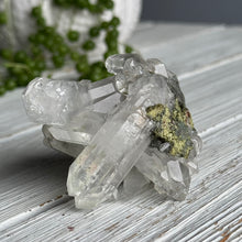 Epidote + Chlorite in Quartz Specimen #14