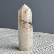 Hematoid Golden Healer Quartz Tower Specimen – Wholehearted Crystal Creations