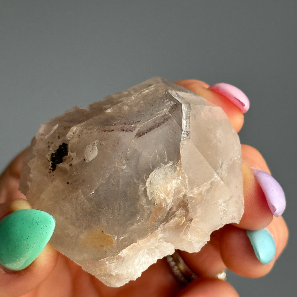 RARE Special Quartz with Lepidocrocite and Epidote Crystal Specimen – Wholehearted Crystal Creations