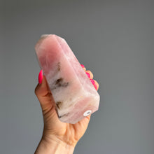 Rose Quartz Tower Crystal Specimen