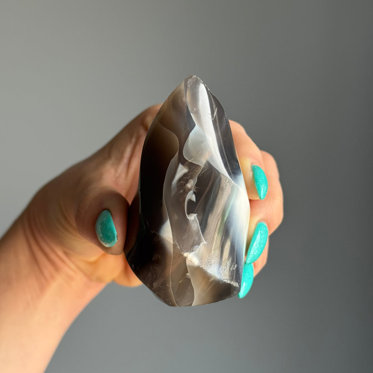 Orca Agate Swirl Flame Crystal Specimen – Wholehearted Crystal Creations