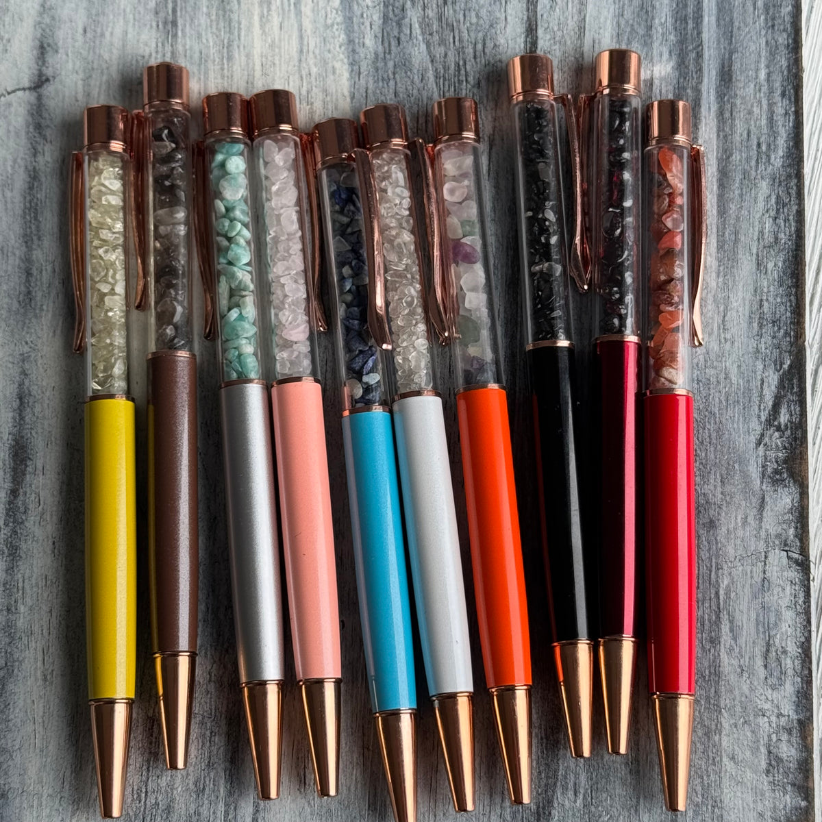 Crystal Specimen Pens – Wholehearted Crystal Creations