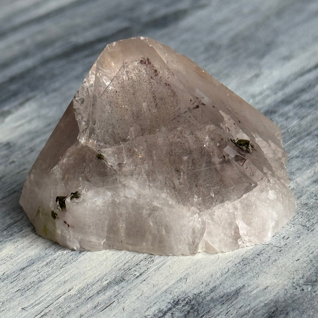 RARE Special Quartz with Lepidocrocite and Epidote Crystal Specimen – Wholehearted Crystal Creations