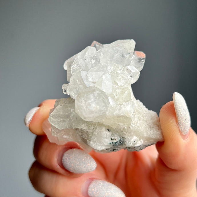 Apophyllite Cluster Crystal Specimen (09)