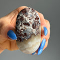 Crazy Lace Agate Palm Stone Crystal Specimen – Wholehearted Crystal Creations