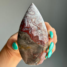 Banded Agate (Mexican) Flame Specimen