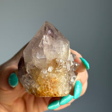 Amethyst + Smoky Citrine Spirit Quartz Specimen