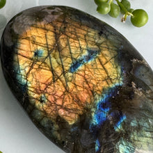 Hayley's Labradorite Palm Stone Specimen