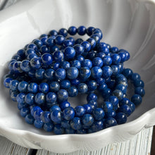 Lapis Lazuli Beaded Stretch Bracelet