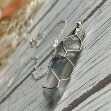 Blue Tara Quartz Wire Wrapped Crystal Necklace – Wholehearted Crystal Creations