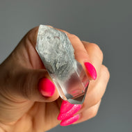 Blue Tara Quartz Double Terminated Specimen – Wholehearted Crystal Creations