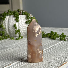 Flower Agate Crystal Tower Specimen