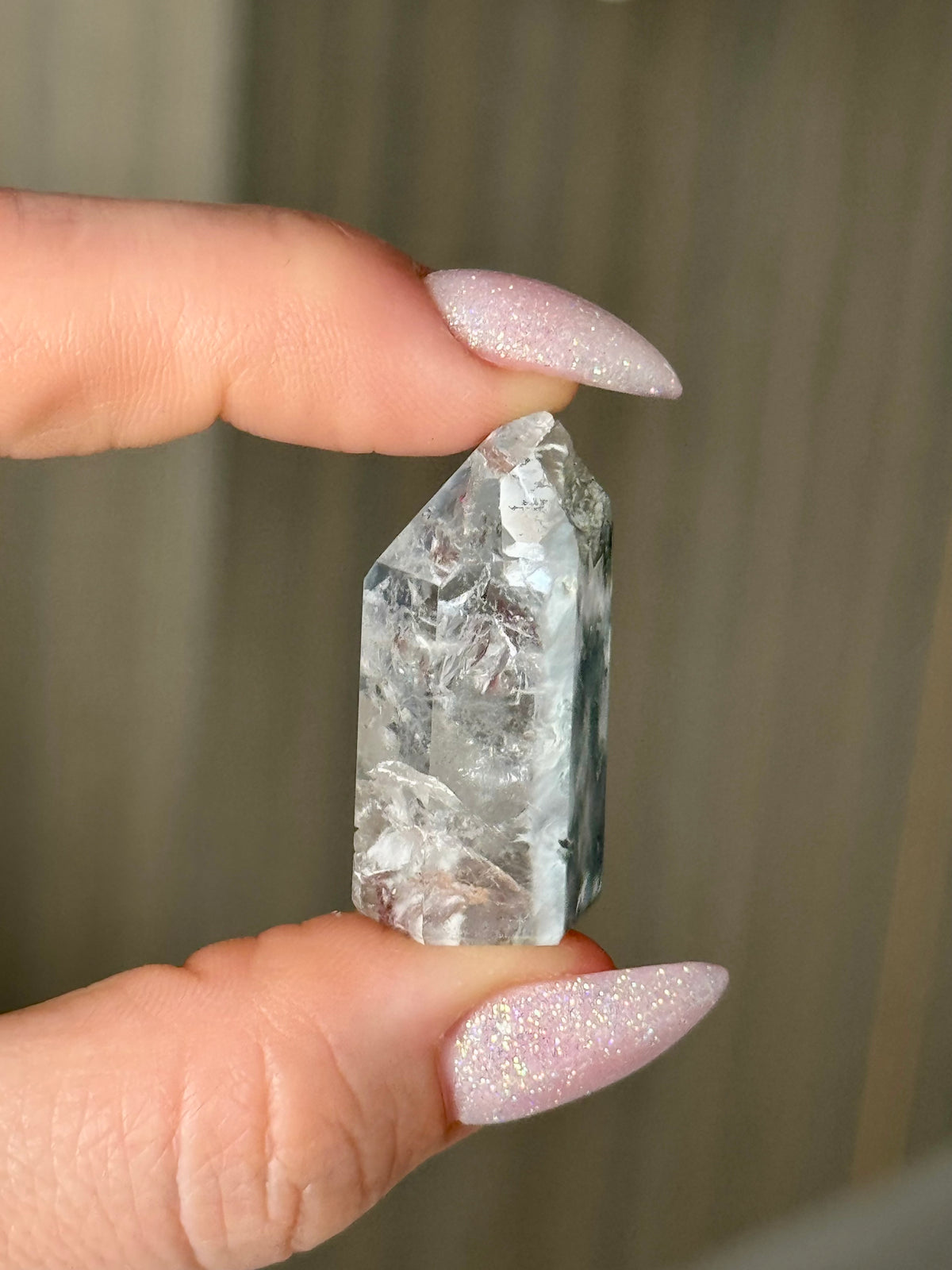 Blue Tara Quartz Crystal Specimen – Wholehearted Crystal Creations