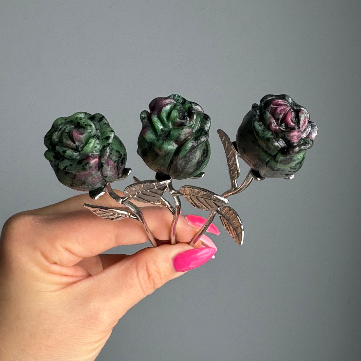 Rose Carving Specimen (Choose Your Material)