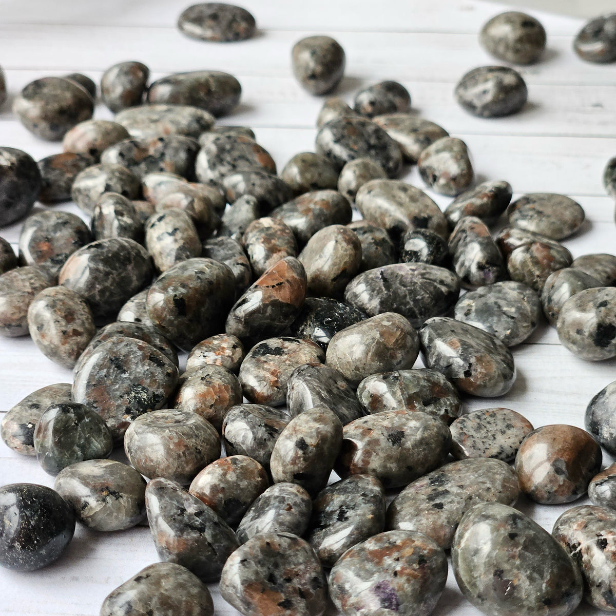 Yooperlite Medium Tumbled Pocket Stone Specimen – Wholehearted Crystal Creations