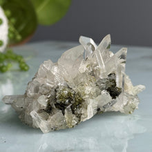 Epidote + Chlorite in Quartz Specimen #3