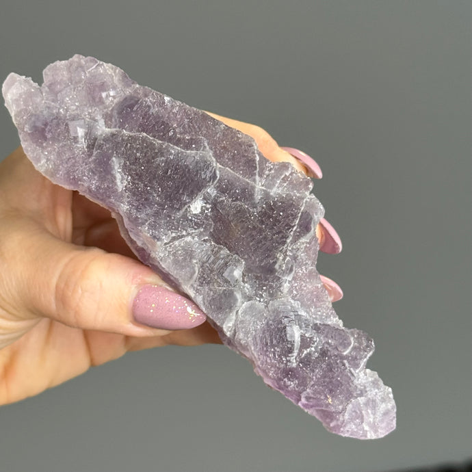Purple Stepped Fluorite Specimen