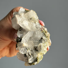Epidote + Chlorite in Quartz Specimen #11