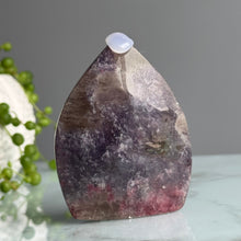 Lepidolite & Pink Tourmaline (Unicorn Stone) Flame Freeform