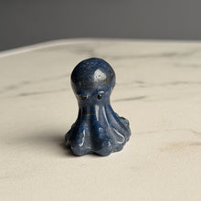 Blue Aventurine Crystal Octopus Carving Specimen (O16)