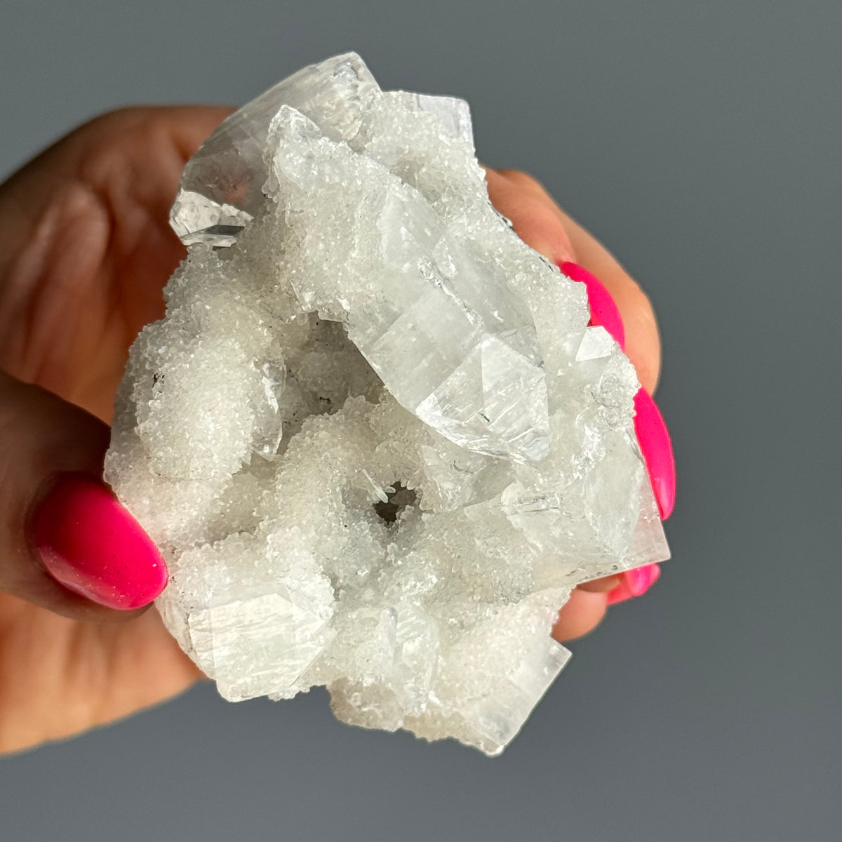 Apophyllite Raw Crystal Specimen – Wholehearted Crystal Creations