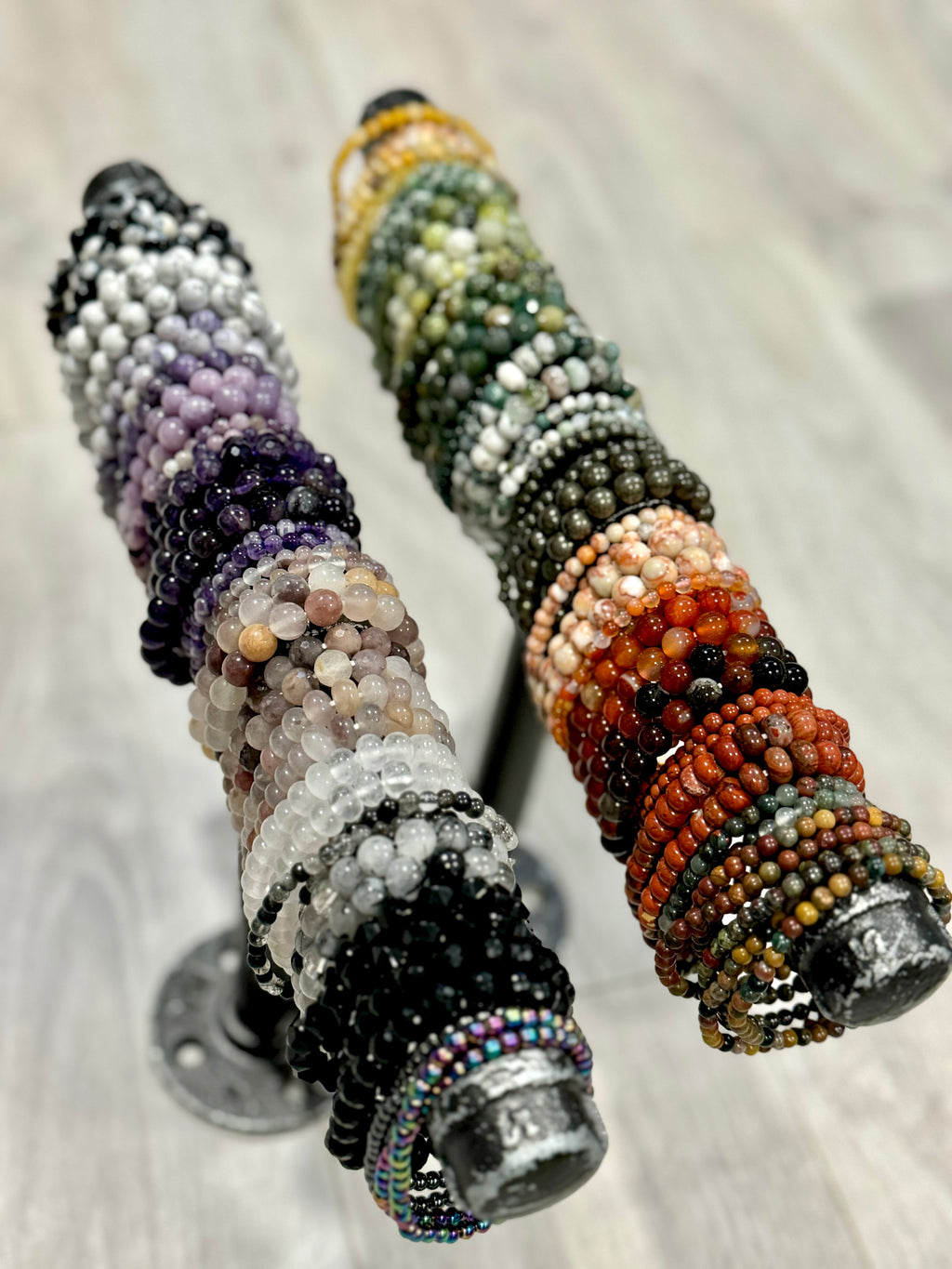 A-Z Choose Your Own 8mm Beaded Stretch Crystal Bracelet